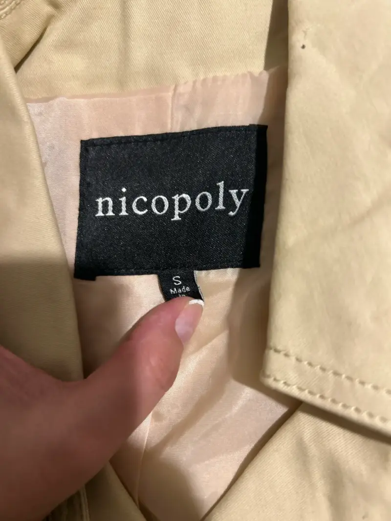 Abrigo beige Nicopoly - 2