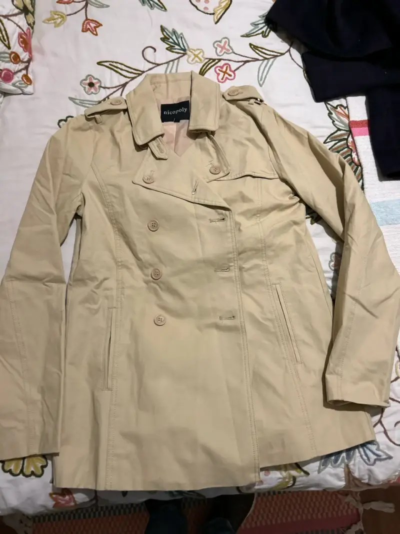 Abrigo beige Nicopoly - 3