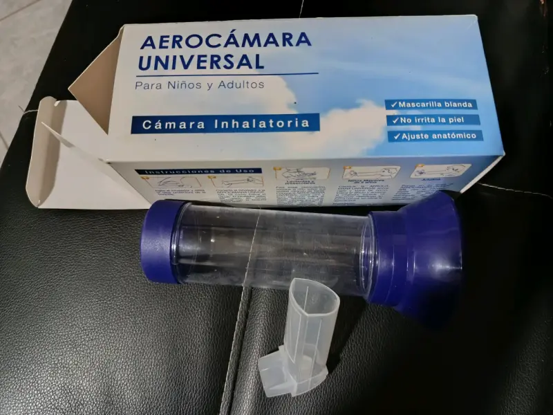 Aerocámara Inhalatoria Universal - 1