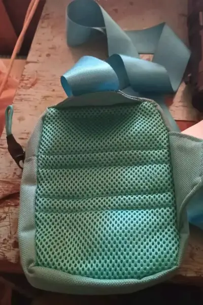 Bolso bandolera azul claro - miniatura 1
