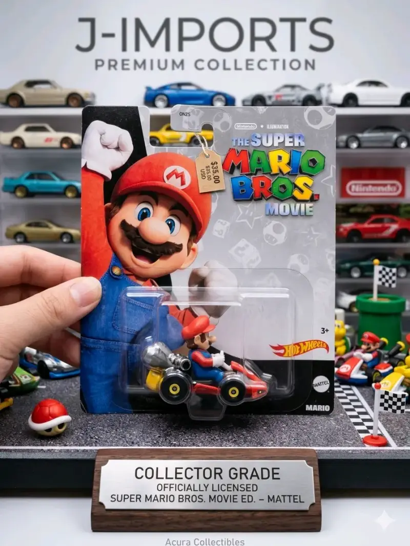 Figura Hot Wheels Mario Kart - 1