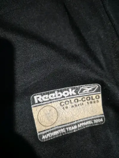 Camiseta negra Reebok Colo-Colo 2004 - miniatura 2