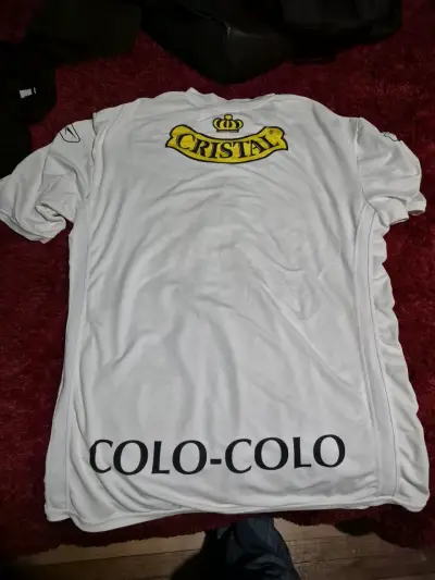 Camiseta fútbol Reebok blanca año 2004 - miniatura 3
