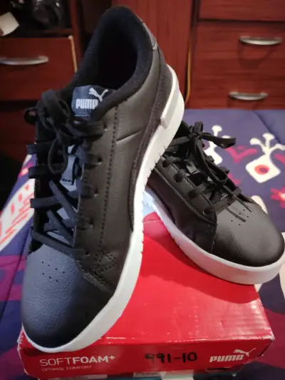Zapatillas negras Puma SoftFoam+ - miniatura 1