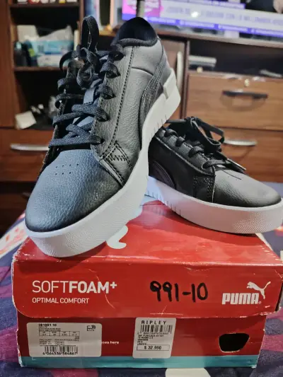Zapatillas negras Puma SoftFoam+ - miniatura 3
