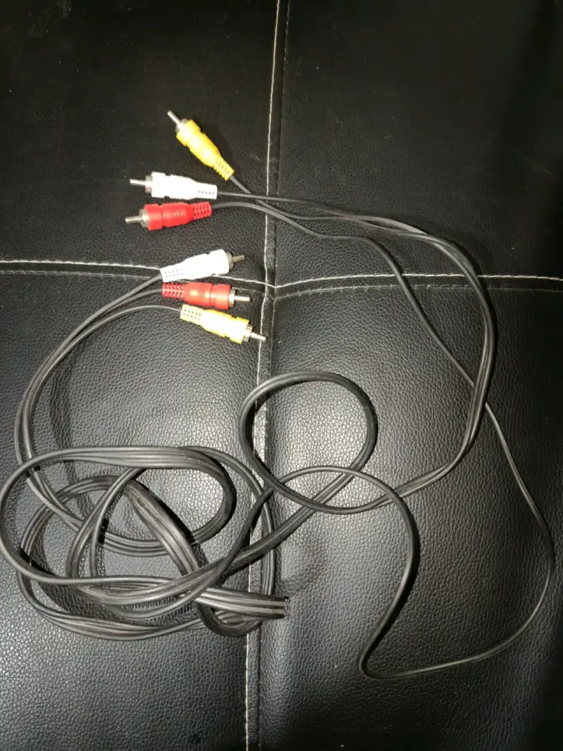 Cable AV RCA tricolor