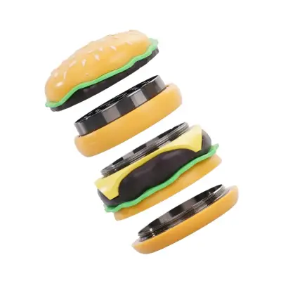Moledor  hamburguesa 50mm  4 partes - miniatura 2