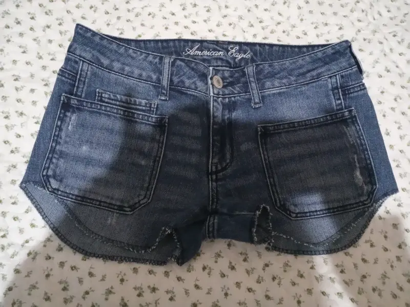 Shorts de mezclilla American Eagle