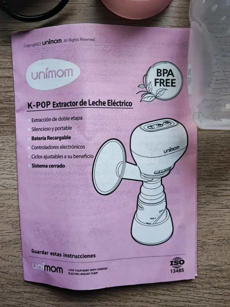 Extractor de leche Unimom compacto - 4