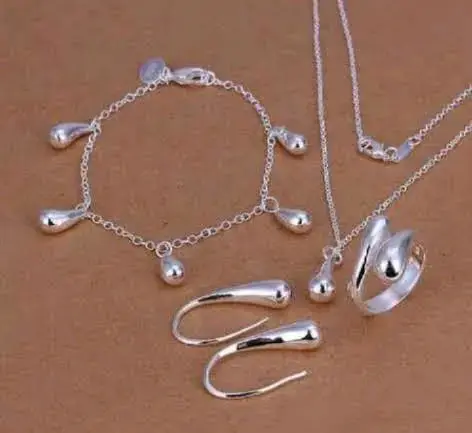 Conjunto de joyería plata 925 - 1