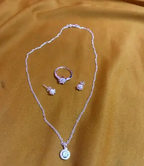 Conjunto de joyería plata 925 - 2