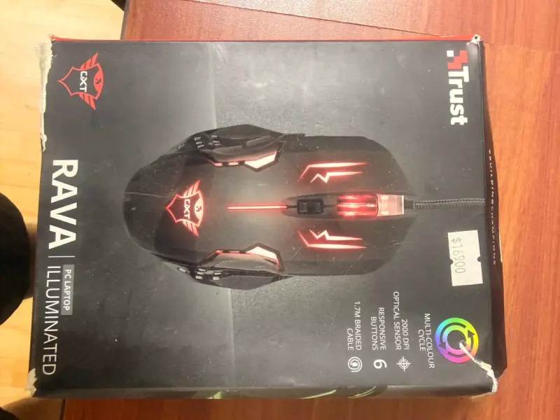 Mouse Trust GXT iluminado - 3