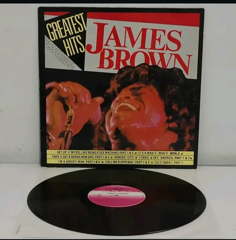 Vinilo James Brown - Greatest Hits.