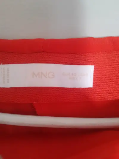 Vestido rojo Zara talla L - miniatura 4