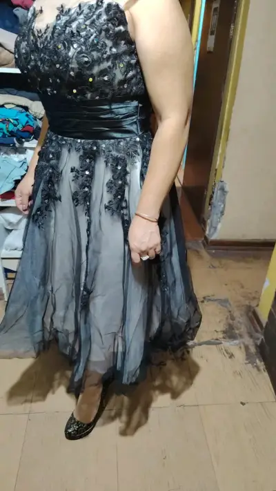 Vestido de novia blanco encaje - miniatura 6