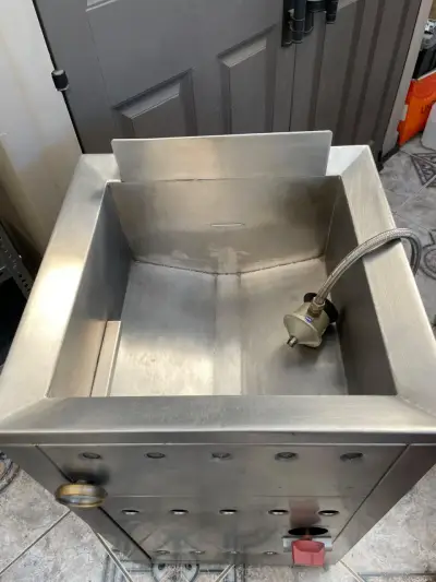 Freidora 20 litros de acero inoxidable - miniatura 1
