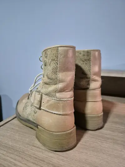 Botines MUJER 100%  cuero - miniatura 3