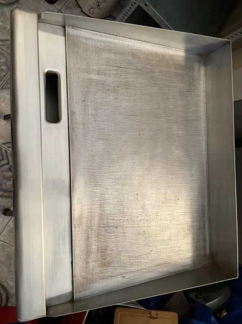 Plancha de cocina Wellborn inox - 2
