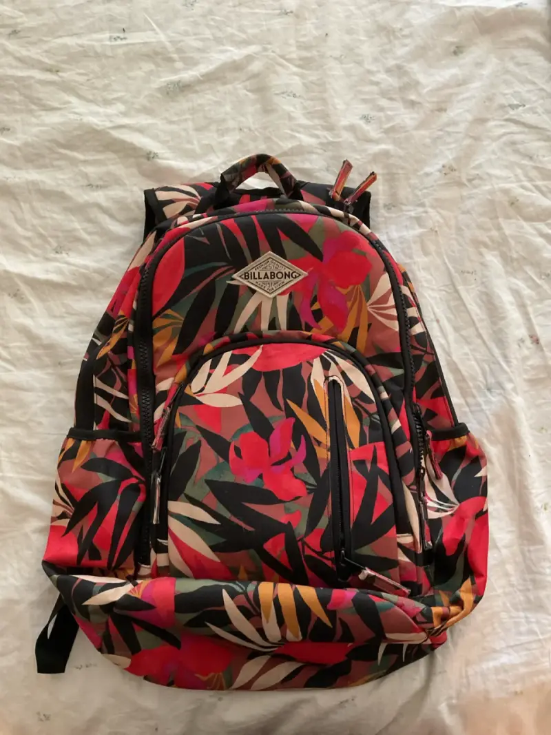 Mochila Billabong estampada