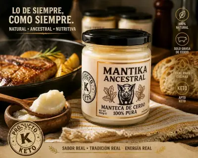 Manteca de cerdo pura 460g - miniatura 3
