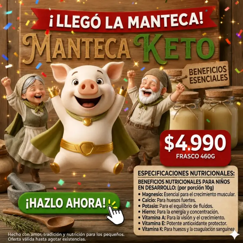 Manteca de cerdo pura 460g - 5