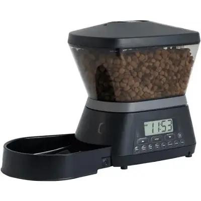Dispensador automático de comida para mascotas - miniatura 1