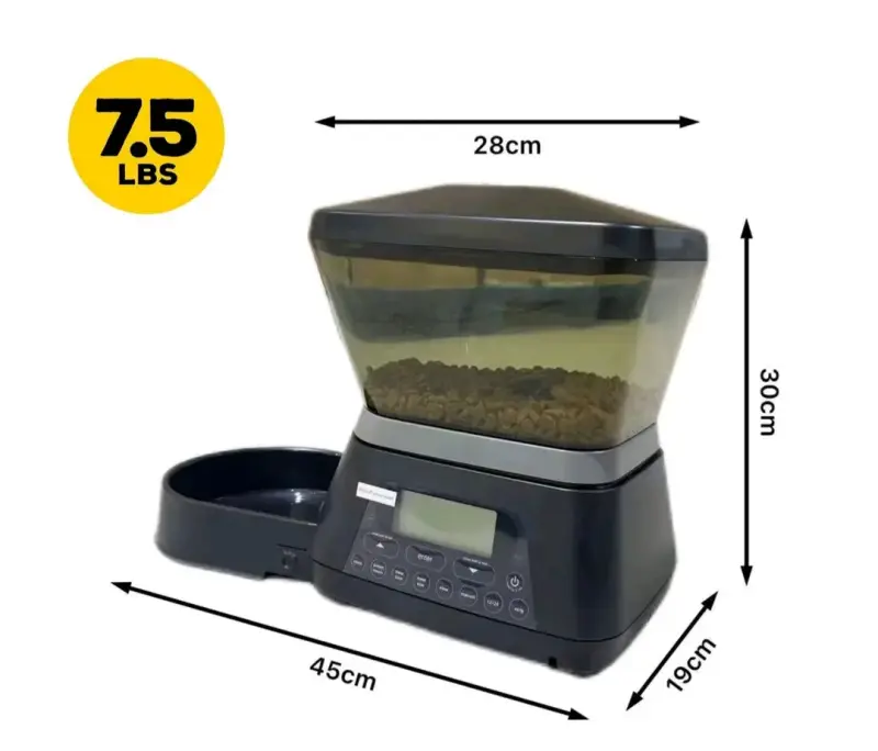 Dispensador automático de comida para mascotas - 2