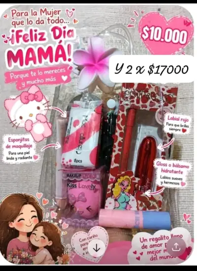 Set de maquillaje Día de la Madre y bototos de seg - miniatura 1