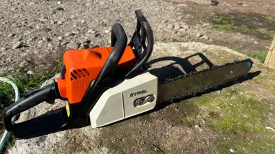 Motosierra a gasolina usada - miniatura 4
