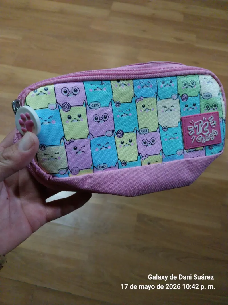 Mochila infantil con diseño de gatos - 3