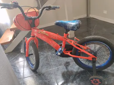 Bicicleta infantil Spider-Man - miniatura 2
