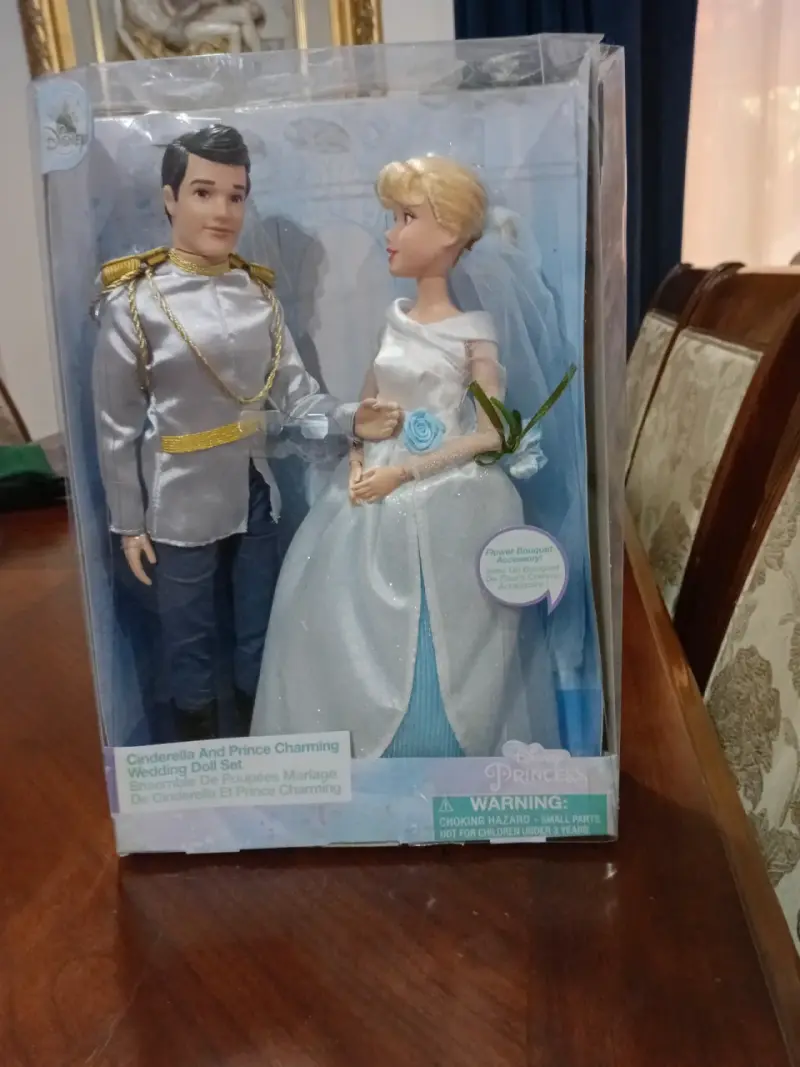 Set de Boda de Cenicienta y Príncipe - 3