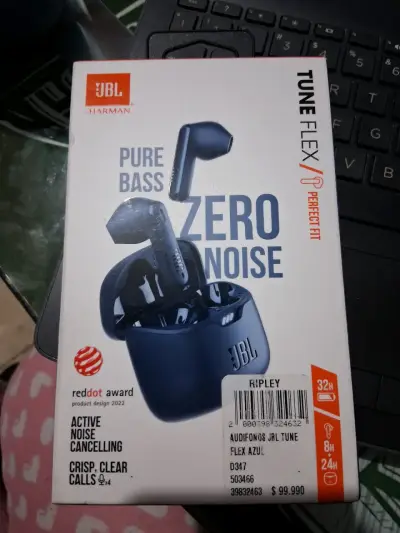 Audífonos JBL Tune Flex Azul - miniatura 1