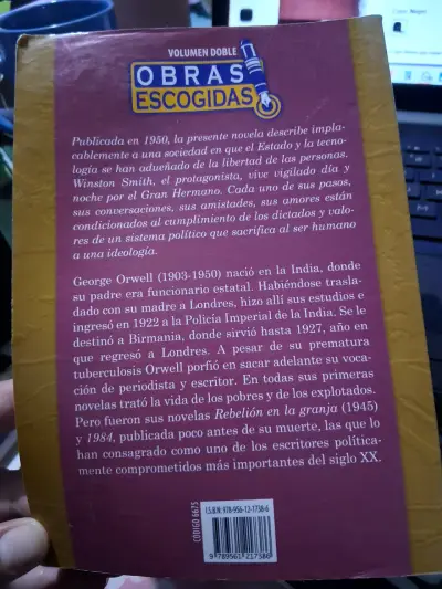Libro 1984 de George Orwell - miniatura 2