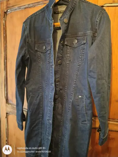 Chaleco denim con forro de lana - miniatura 3