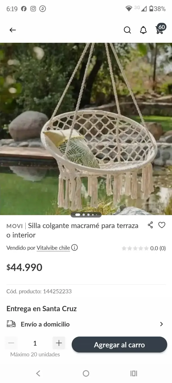 Chaleco denim con forro de lana - 4