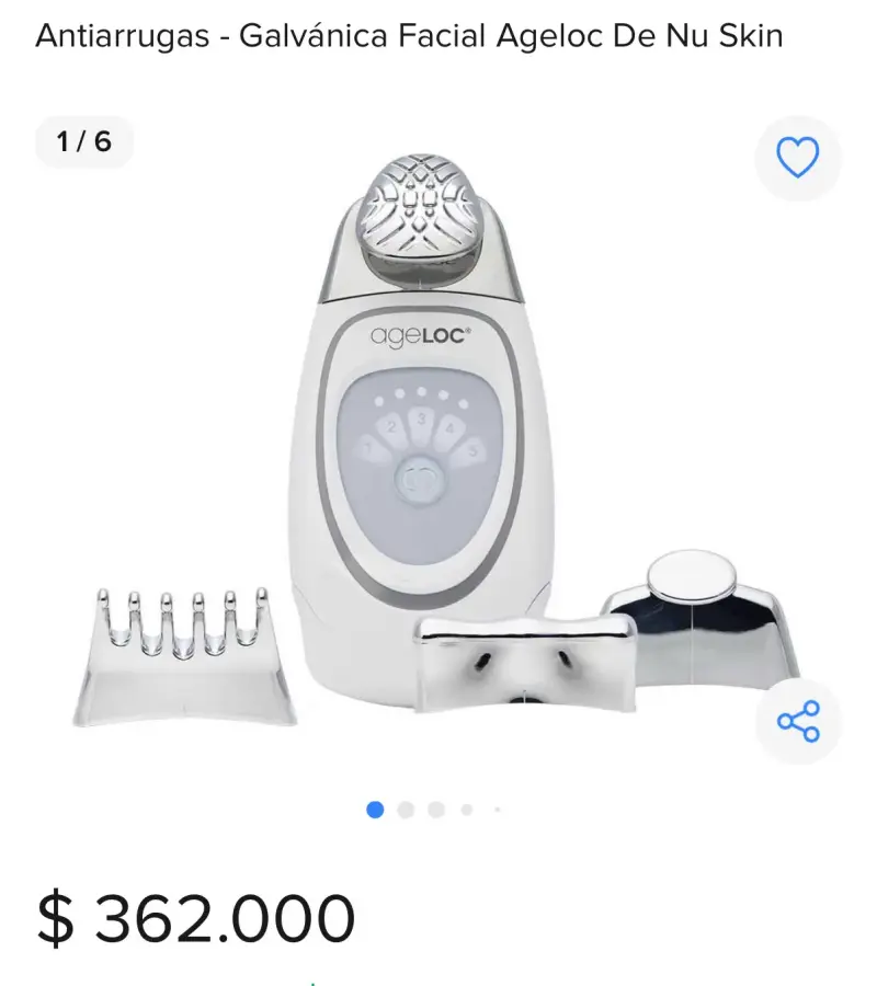 Dispositivo de cuidado facial ageLOC - 2