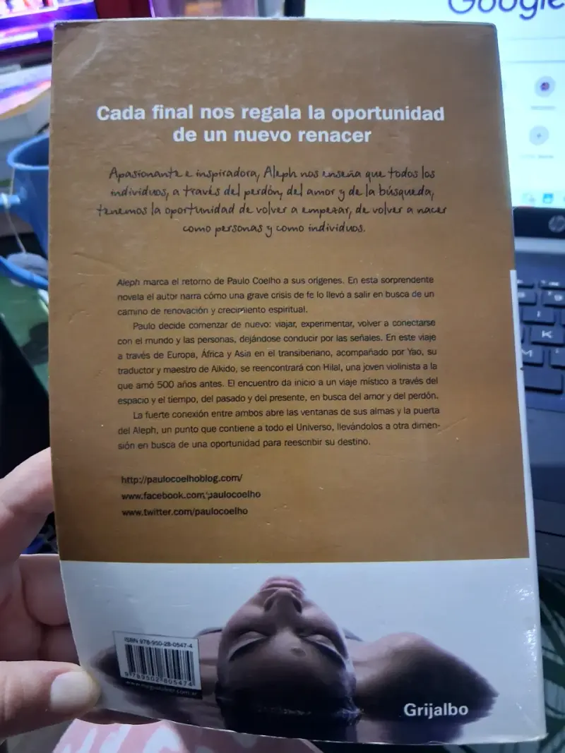 Libro Aleph de Paulo Coelho - 2