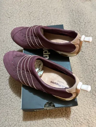 Zapatillas moradas para mujer - miniatura 1