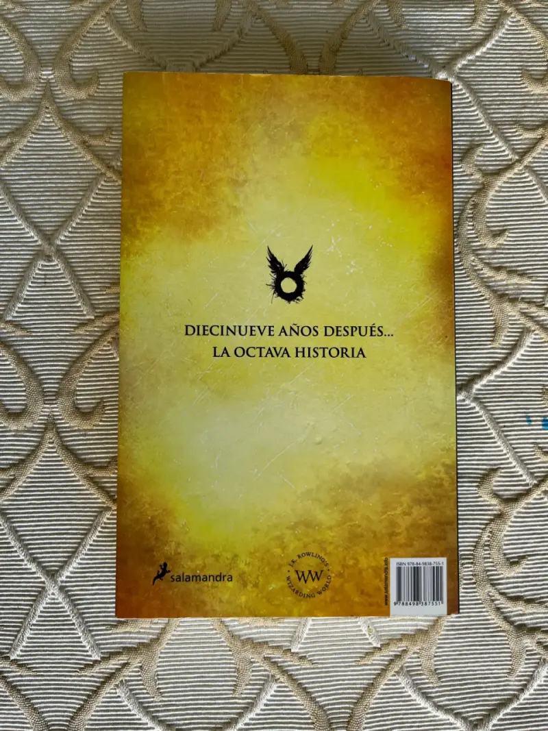 Libro Harry Potter y el Legado Maldito - 2