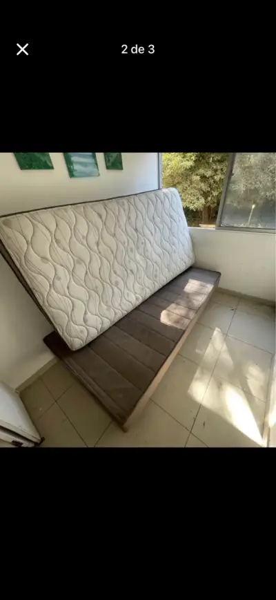 Cama 1 y 1/2 plaza - miniatura 1