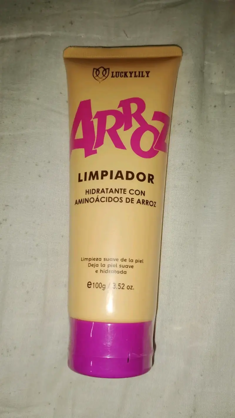 Limpiador facial LuckyLily Arroz