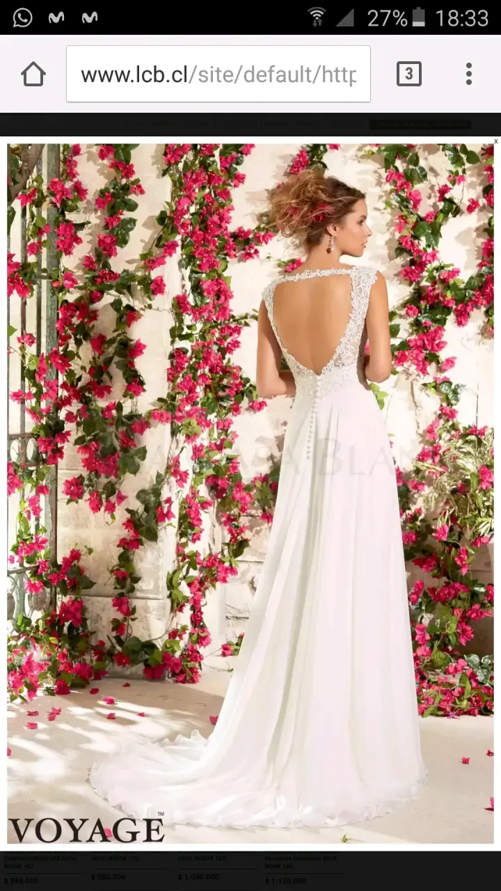 Vestido de novia elegante - 2