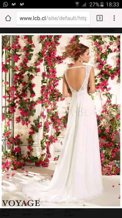 Vestido de novia elegante - miniatura 2