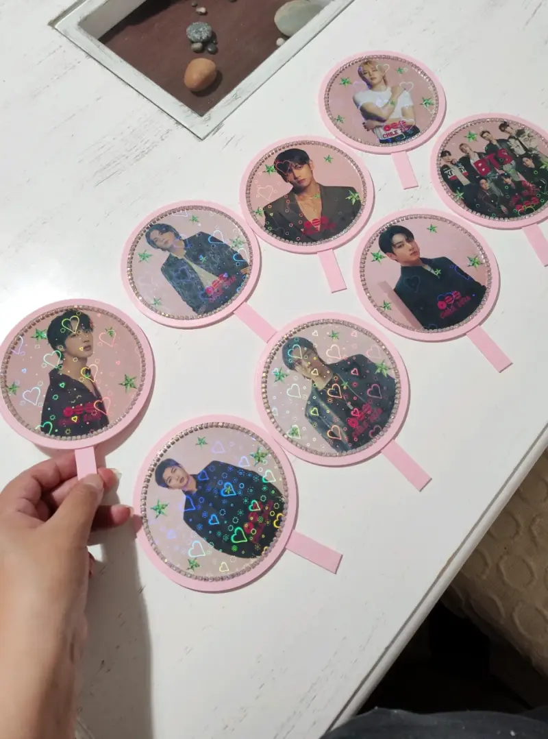 Pickets/ abanico BTS