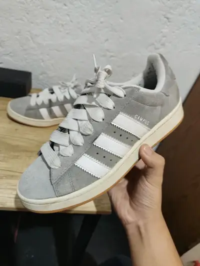 Zapatillas grises Campus originales - miniatura 1