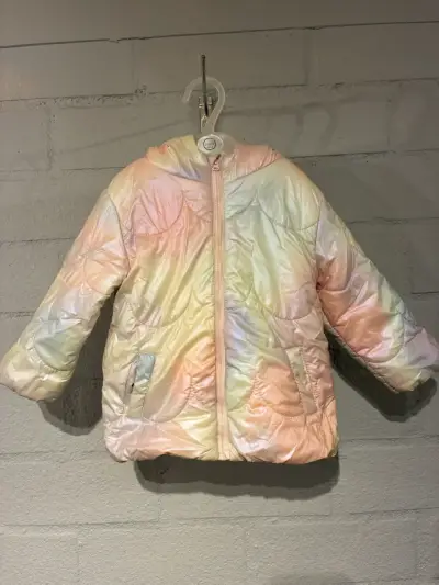 Parka acolchada niña multicolor - miniatura 1