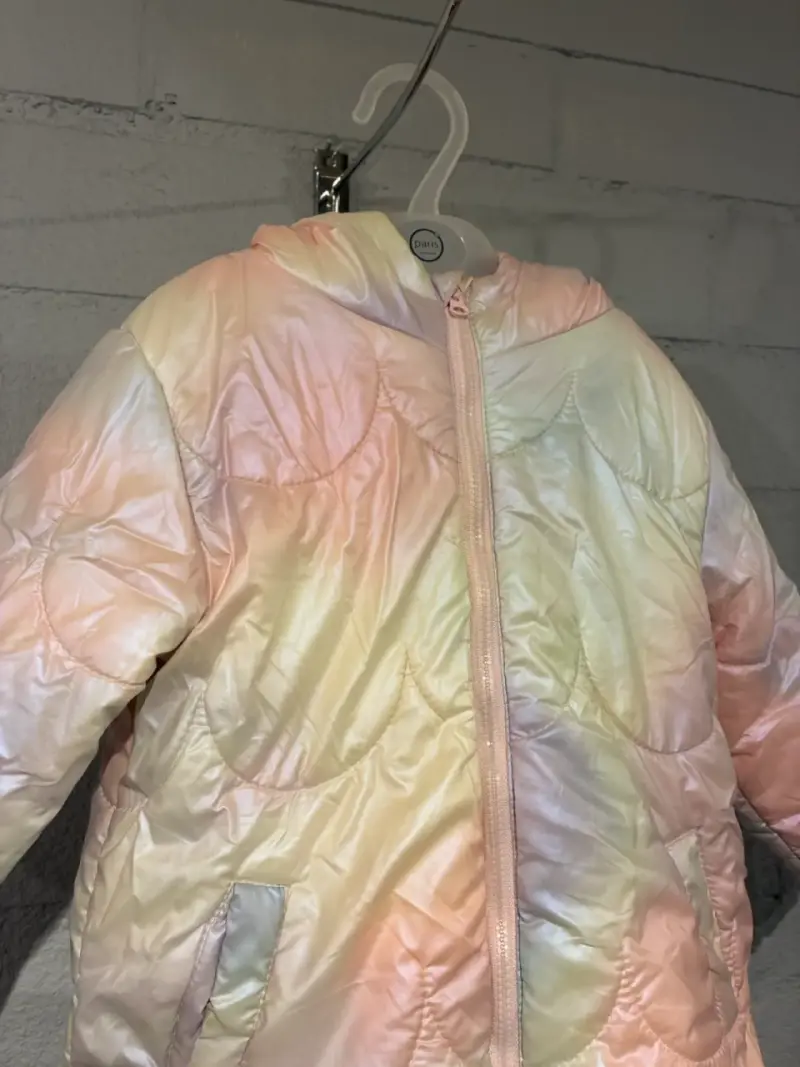 Parka acolchada niña multicolor - 2