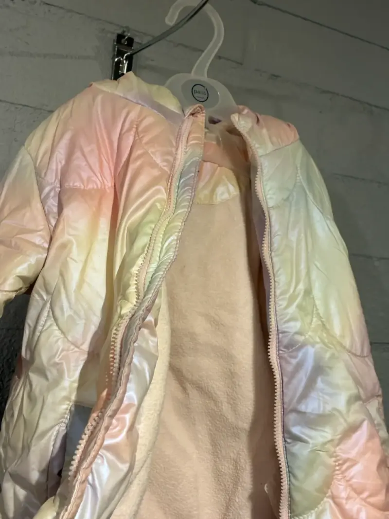 Parka acolchada niña multicolor - 3