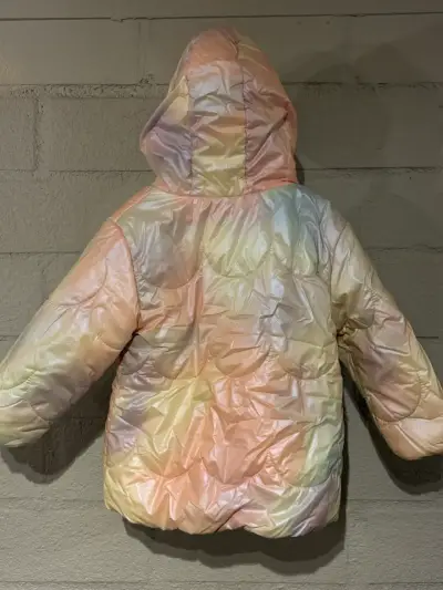 Parka acolchada niña multicolor - miniatura 4